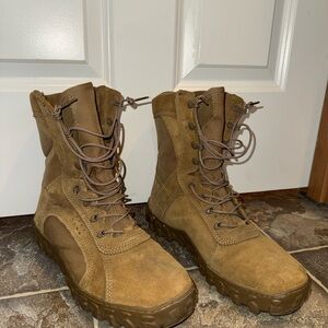 Rocky SV2 Lace-Up Combat Boots